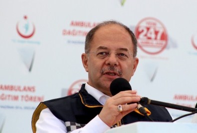 Bakan Akdağ, Erzurum'da Ambulans Dağıtım Törenine Katıldı