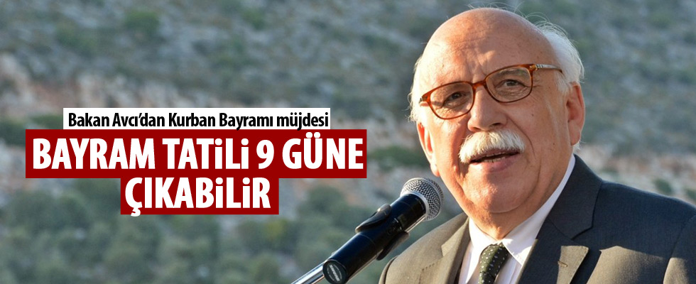 Bakan Avcı'dan öğrencilere tatil sinyali