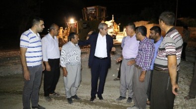Belediye Başkanı Fevzi Demirkol Kavakbaşı'ndaki Çalışmaları Denetledi