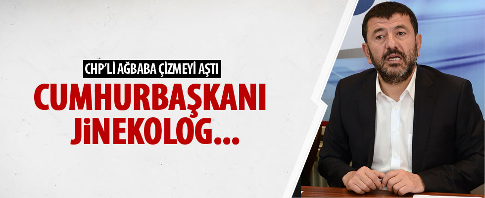 CHP'li Ağbaba çizmeyi aştı