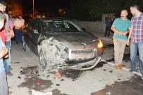 SARıKÖY - Otomobil İle Motosiklet Çarpıştı Açıklaması 1 Yaralı