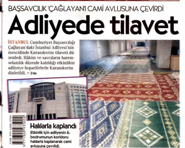 Cumhuriyet Gazetesi Kur'an-ı Kerim'den rahatsız oldu