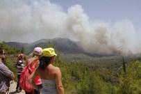 OLIMPOS - Olimpos, Adrasan Ve Çıralı'da Yangın Tahliyesi