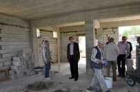 NENE HATUN - Başkanı Bulutlar, Yenice, Kümbet Mahallesi'nde Taziye Evi Ve Yol Çalışmalarını İnceledi