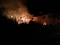 SAMANLıK - Akyazı'da Samanlık Yangını