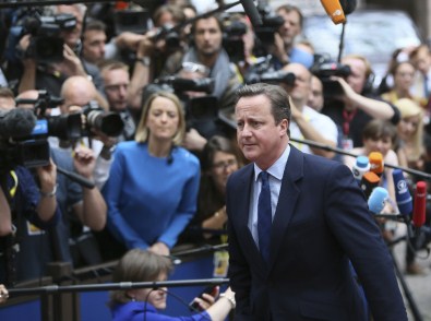 Cameron, AB Liderleriyle Görüşüyor