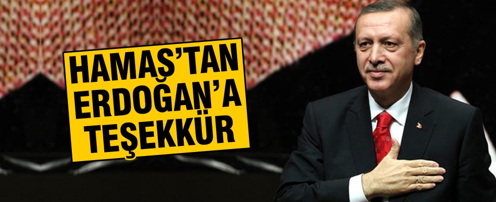 Hamas'tan Erdoğan'a İsrail mesajı!