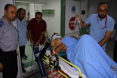 Kontrolden Çıkan Araç Takla Attı Açıklaması 2 Yaralı