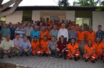 KUYULUK - Orman Bölge Müdürü Yılmaz, Yangın Ekiplerini Ziyaret Etti