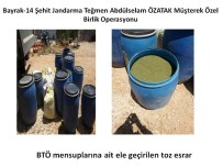 ÖZEL BİRLİK - PKK'nın Finans Kaynağı Uyuşturucular İmha Edildi