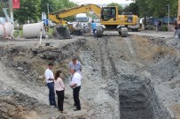 KİRAZ FESTİVALİ - Teski Genel Müdür Yardımcısı Ünal, Sahil Kolektör Hattı İmalatını Yerinde İnceledi