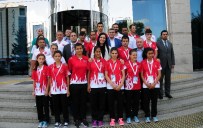 AYDıN KOÇ - Türkiye Özel Sporcular Federasyonu'ndan AK Parti'li Karaaslan'a Ziyaret