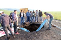 Ardahan'da Yol Çöktü