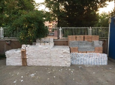 Batman'da 85 Bin Paket Kaçak Sigara Ele Geçirildi