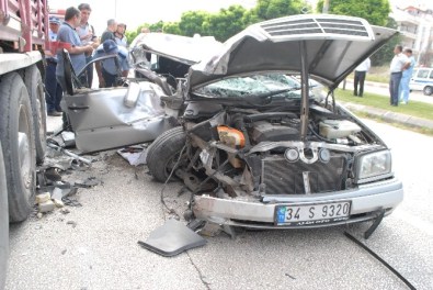 Burdur'da Trafik Kazası Açıklaması 4 Yaralı