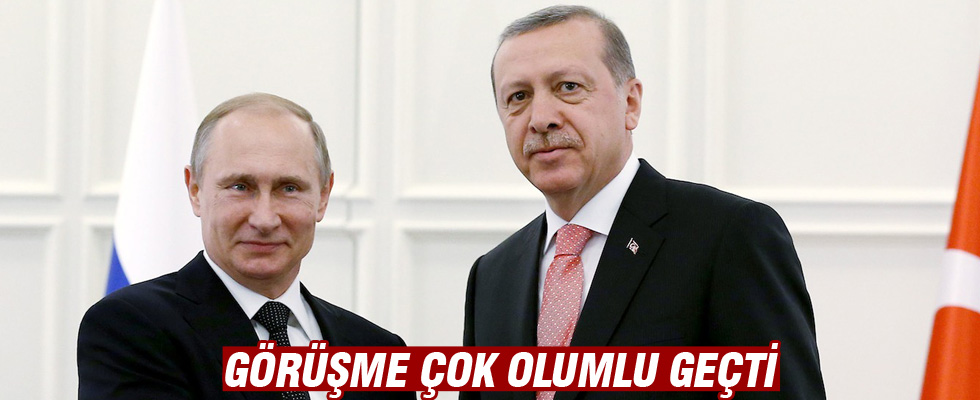 Rusya lideri Putin Cumhurbaşkanı Erdoğan'la telefonda görüştü