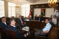 İBRAHIM GENÇ - Vali Aykut Pekmez'e Ziyaretler Sürüyor