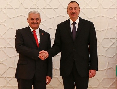 Başbakan Yıldırım Azerbaycan'da konuştu