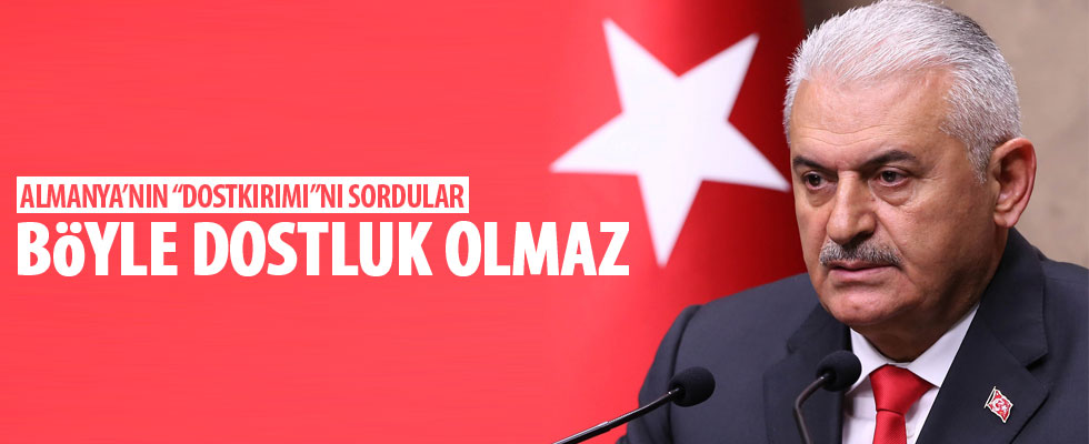 Başbakan Yıldırım: Türkiye Almanya ilişkileri yara almıştır