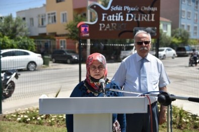 Çanakkaleli Şehidin Adı Parkta Yaşayacak