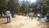 Çevre Gönüllüleri, Aydos Ormanında Temizlik Yaptı