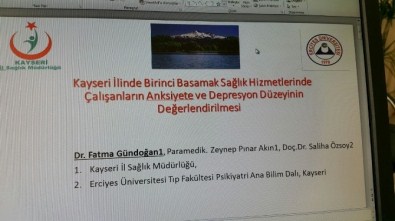 Kayseri Sağlık Müdürlüğü Uluslararası Afet Ve Acil Tıp Kongresi'nde