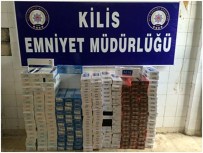 Kilis'te 5 Bin Paket Kaçak Sigara Ele Geçirildi
