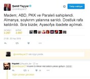 ŞAMİL TAYYAR - Milletvekili Şamil Tayyar'dan ABD Ve Almanya'ya Misilleme Önerisi