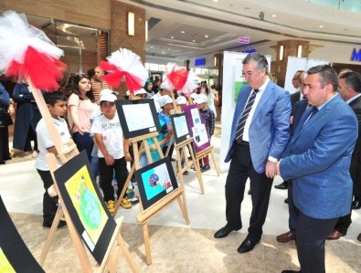 Mithatpaşa İlkokulu Öğrencileri Çevre Temalı Sergi Açtı
