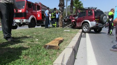 Sıkıştığı Araçtan Güçlükle Çıkarılabildi