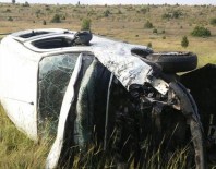 Kütahya'da Trafik Kazası Açıklaması 3 Yaralı