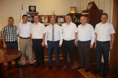 Sendika Temsilcilerinden Başkan Arslan'ı Ziyaret