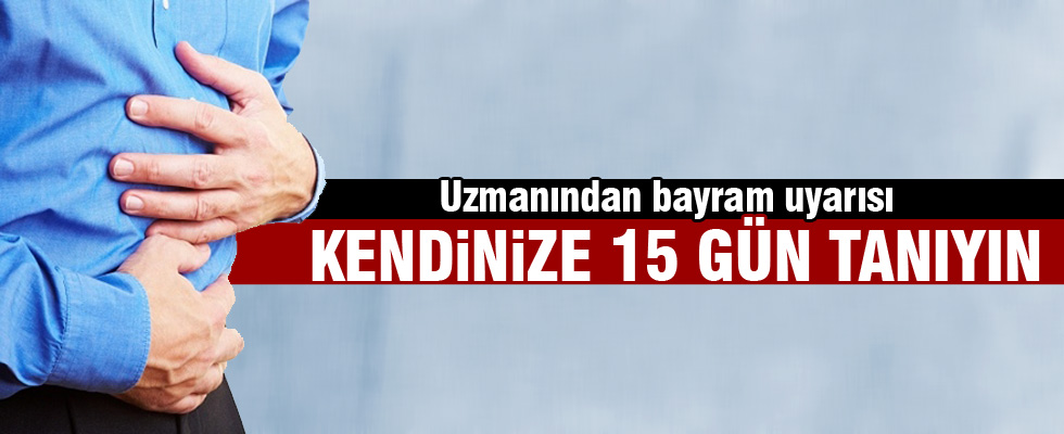 Uzmanlardan Bayram Uyarısı