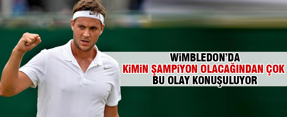 Wimbledon'da 'Film Gibi' olay