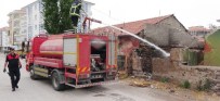 AKSARAY BELEDİYESİ - Aksaray'da Harabe Evde Yangın