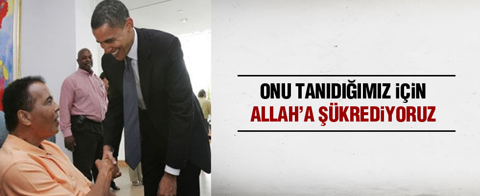Obama’dan Muhammed Ali mesajı