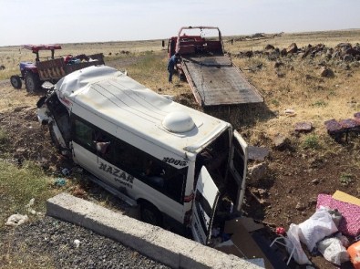 Diyarbakır'da Trafik Kazası Açıklaması 6 Ölü, 4 Yaralı