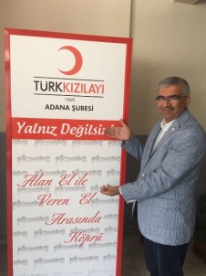 Kızılay Adana'yı İyilik Yapmaya Davet Ediyor