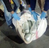 Konya'da Yolcu Otobüsünde Kubar Esrar Ele Geçirildi