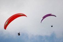 Orhangazi'de Yamaç Paraşütü Heyecanı