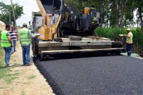 Akdeniz'de Asfalt Çalışmaları Devam Ediyor