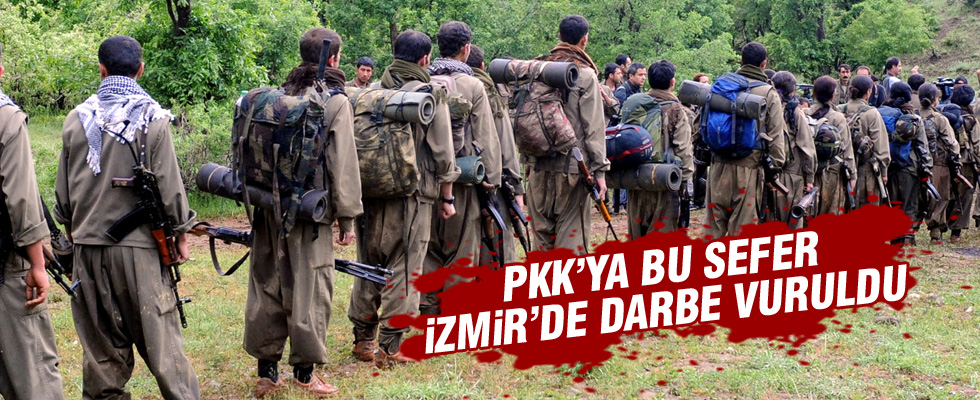 PKK'nın Ege sorumlusu yakalandı