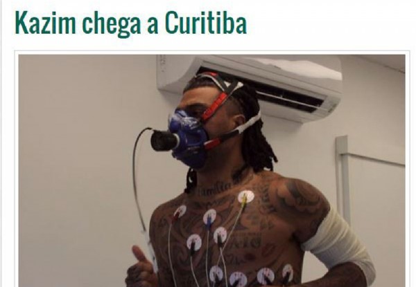 Colin Kazım Brezilya yolcusu