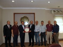 HALİL BALIK - Bartın Valisi Azizoğlu'ndan Bartın TSO'ya Veda Ziyareti