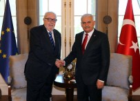 PEDRO - Başbakan Yıldırım, Avrupa Konseyi Parlamenter Meclisi Başkanı Agramunt'u Kabul Etti