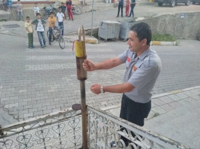 Hisarcık'ta Ramazan Topu Yerine SES Bombası Atılıyor