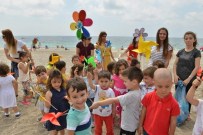 DÜNYA ÇEVRE GÜNÜ - Konyaaltı Belediyesi Kreşi'nden Sahil Temizliği