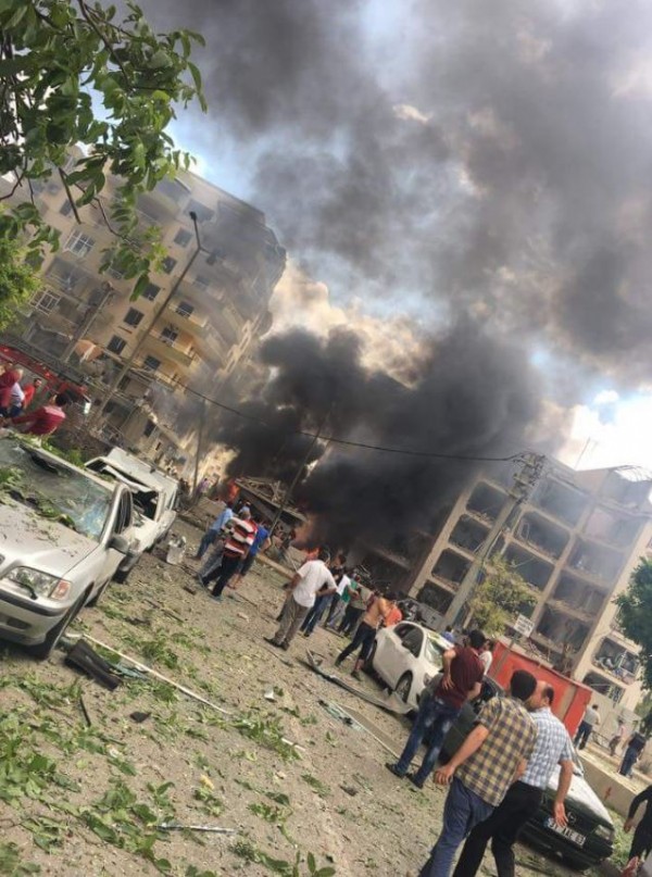 Mardin Midyat'ta bombalı saldırı