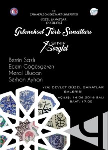 Çanakkale'de Geleneksel Türk Sanatları Sergisi