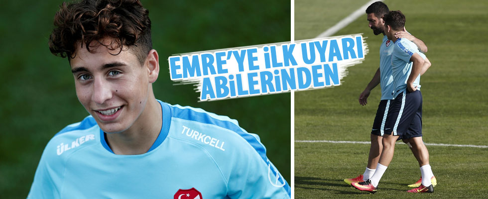 Emre Mor'a ilk uyarı millilerden